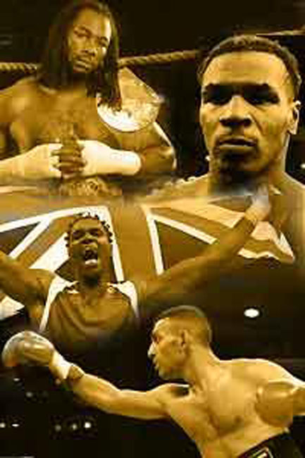 Boxing collage