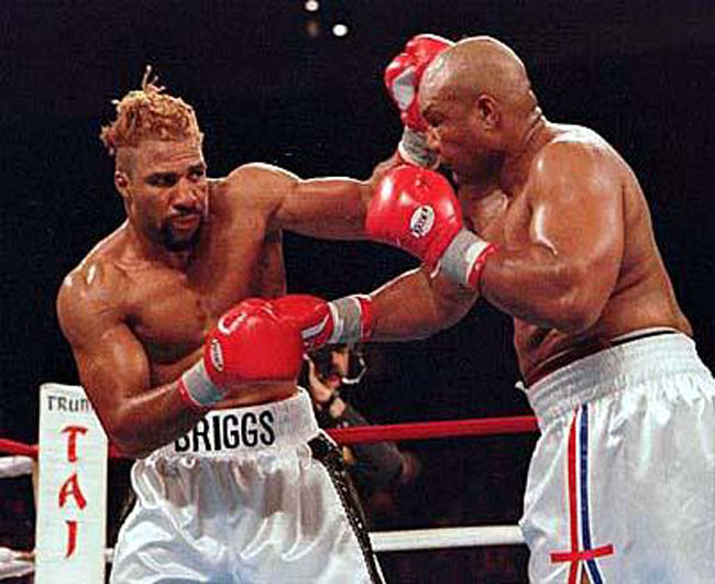 Foreman breaks funny-hair Briggs