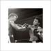 Foreman head into Ali fist