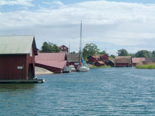 A fishing village