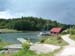 The coast with a jetty
